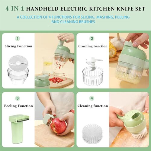 4 In 1 Electric Food Cutter