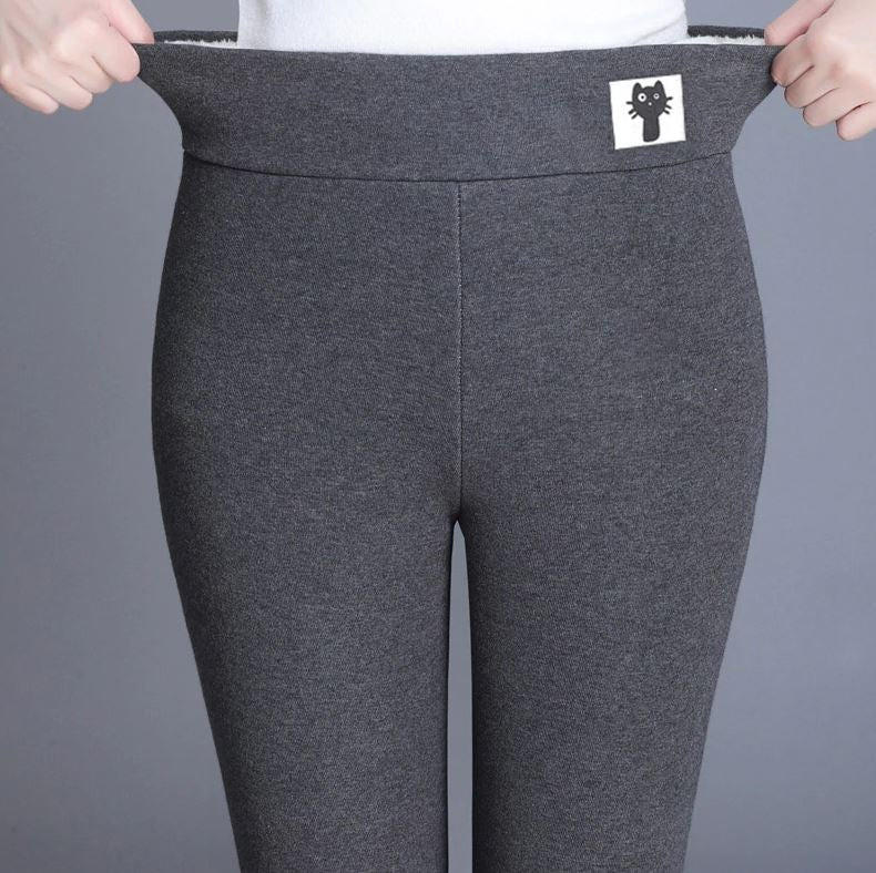 Women's fleece winter leggings