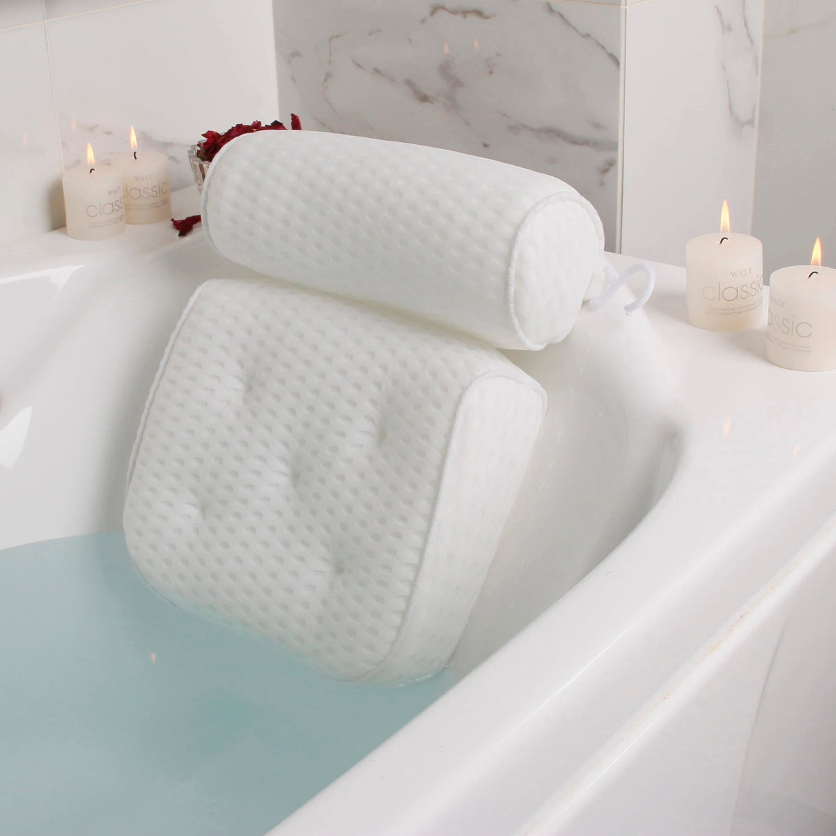 Luxurious Bath Pillow – Ultimate Neck and Back Support for Relaxing Soaks