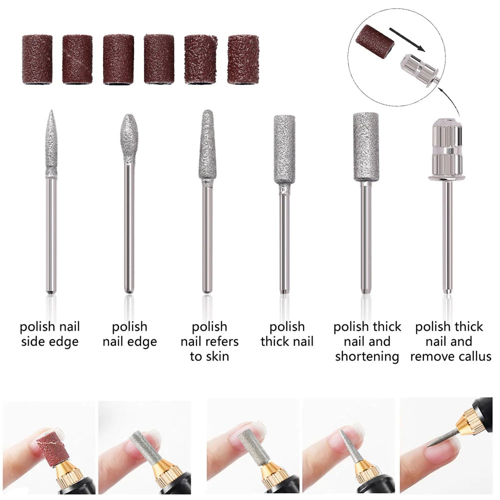 Portable Electric Nail Drill Machine – Achieve Salon-Quality Nails at Home