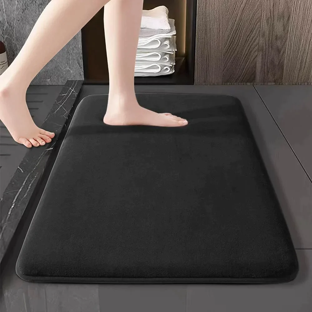 Ultra-Absorbent Memory Foam Bath Mat – Step into Comfort