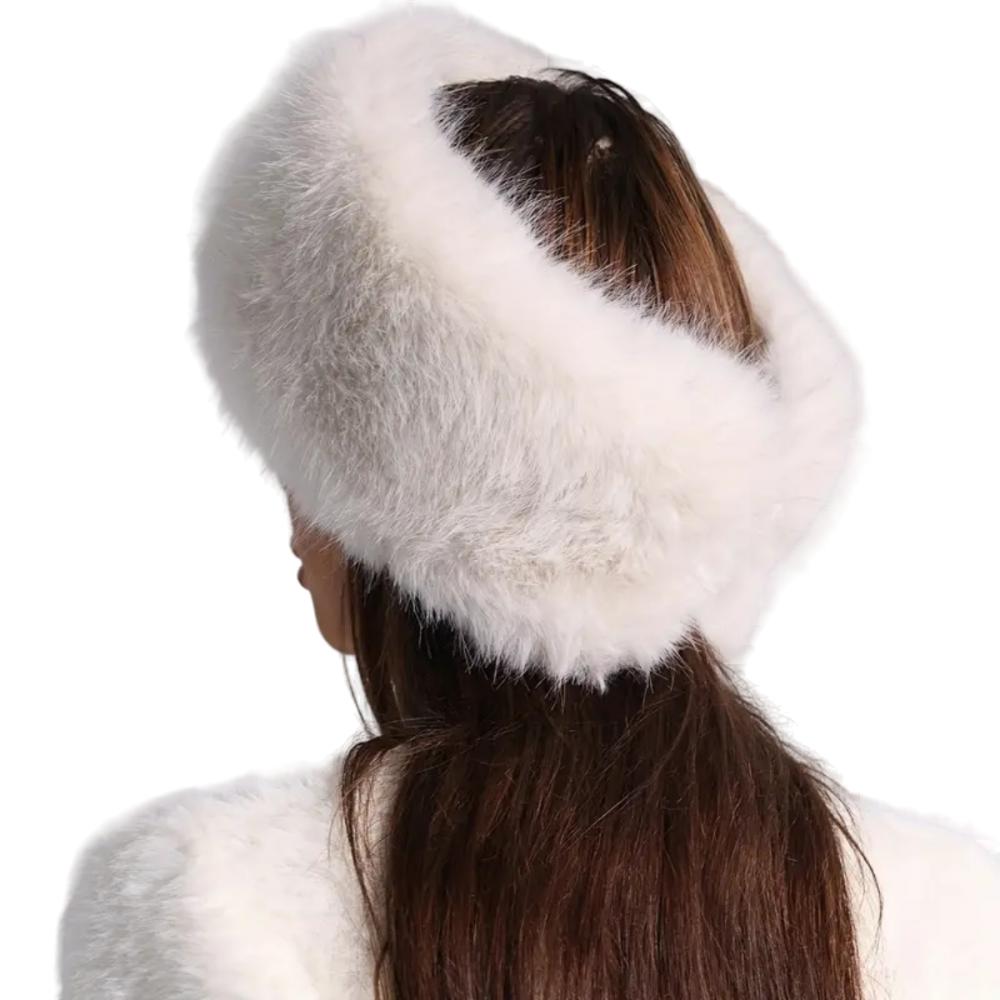 Faux Fur Headband – Elegant Winter Accessory for Women