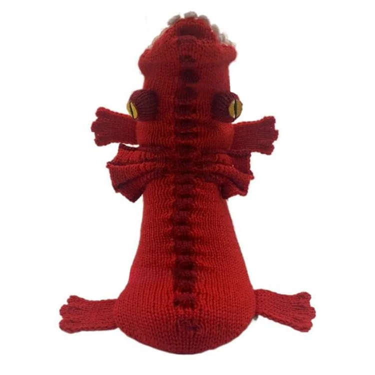 3D Knitted Crocodile Socks